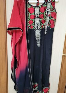 Embroidered Sleeveless Salwar Kameez Never Used
