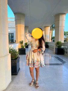 Floral Print Fit &amp; Flare Dress
