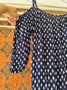 Jaipuri Print Dress For Women