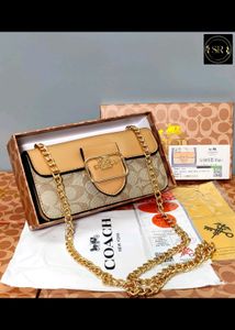 COACH MORGAN SQUARE SLING WITH BOX