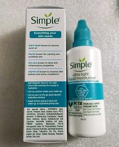 Simple Moisturizer