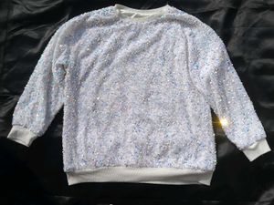 Party Wear Sequence Sweater