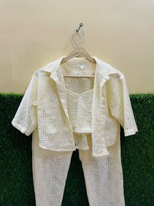 ELEGANT THREE PIECE CO-ORD SET FOR WOMEN