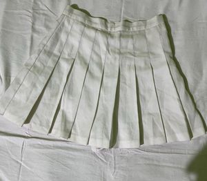 White Tennis Skirt