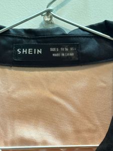 SHEIN Orange Graphic Shirt