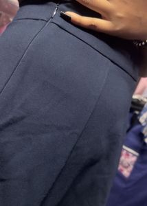 Navy Blue Skirt