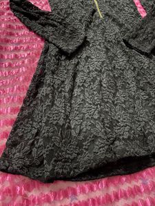 Lace Long Sleeve Dress