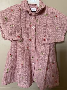 Peppermint Kids Floral Knit Frock