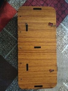 Wooden Key Holder with Stand