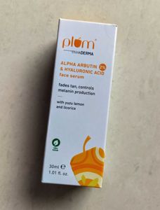 Sale⏳(Sealed) Plum Alpha Arbutin Face Serum