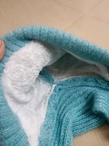 🟥Blue Knit Scarf Hat