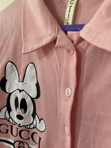 Pink Graphic Tee