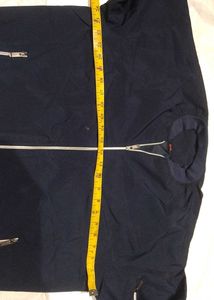 Navy Blue Bomber Jacket