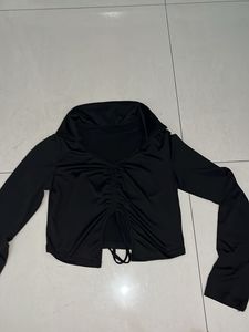 Black Long Sleeve Top