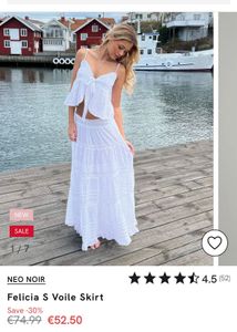 White Maxi Skirt