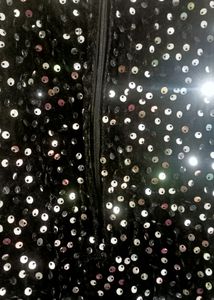 Black Fishcut Kids Partywear