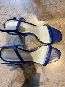 Charles &amp; Keith Blue Heels