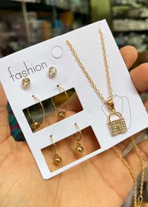 Golden Jewellery Set For Women