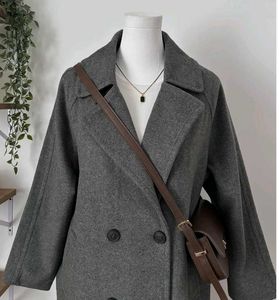 Fall Essentials- Grey Oversized coat💛