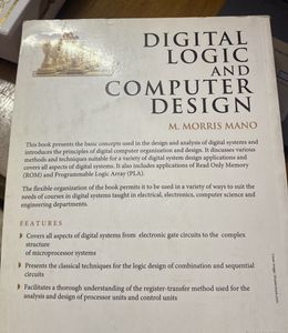 Digital Logic And Computer Design