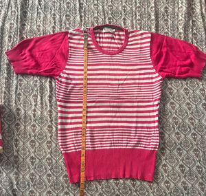 Striped Knit Top
