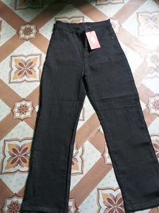 Black Wide Leg Jeans