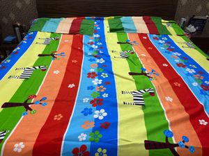 Colorful Striped Bedsheet Set