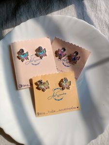 Butterfly Stud Earrings