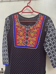 Stylish Black Kurti