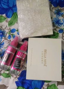 2 pack livon and  packBellavita luxury per