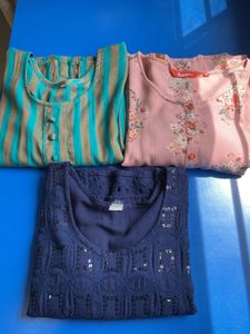 Combo Of 3 Kurti