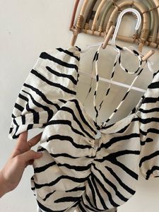 Zebra Print Top h&amp;m 🦓