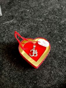 Om ॐ Pandel Pure Silver 925 (WT 1.24gm)