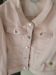 Cute Pink Denim Jacket