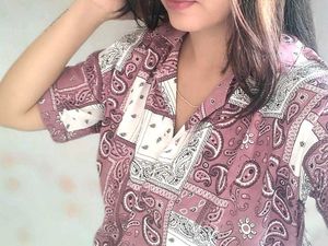 Patterned Casual Shirt
