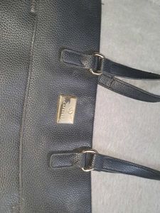 caprese Black Tote Bag