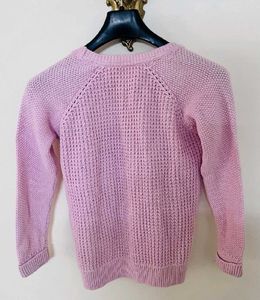 Baby Pink Sweater Top