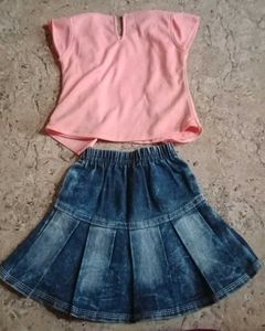 Cute Girls&#39; Outfit Set