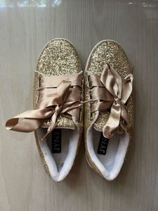 Gold Sneakers