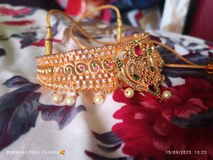 CZ Gorgeous Gold-Plated Choker