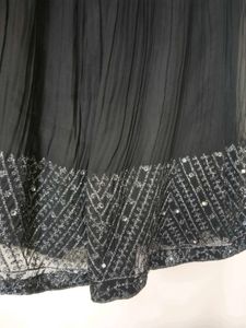 Mirror Work Heavy Choli Georgette Lehnga For Women