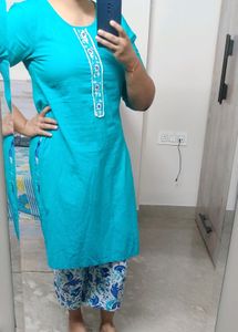 Kurta With Plants