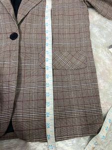 Stylish Plaid Blazer coat