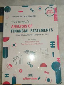 TS Grewal Class 12th Analysis