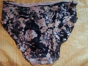 Jockey No Panty Line Floral High-Waisted Briefs