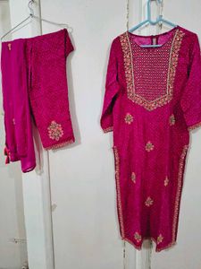 Beautiful Pink Kurta Set