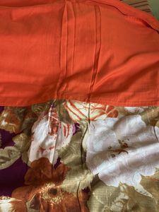 Floral &amp; Orange Bedsheets