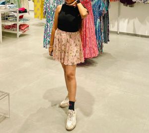 Dreamy Mauve Skirt Only