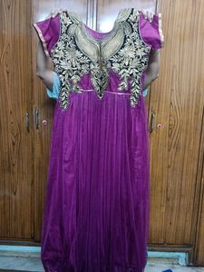 Anarkali Style Indian Party Wear.