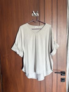 Oversized V-Neck Tee